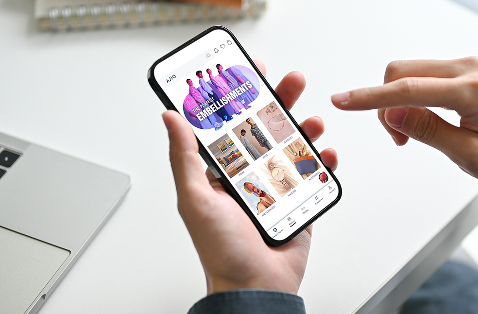 About AJIO Tile Image